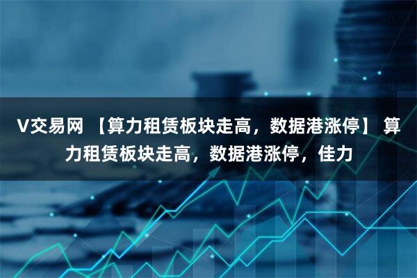 V交易网 【算力租赁板块走高，数据港涨停】 算力租赁板块走高，数据港涨停，佳力